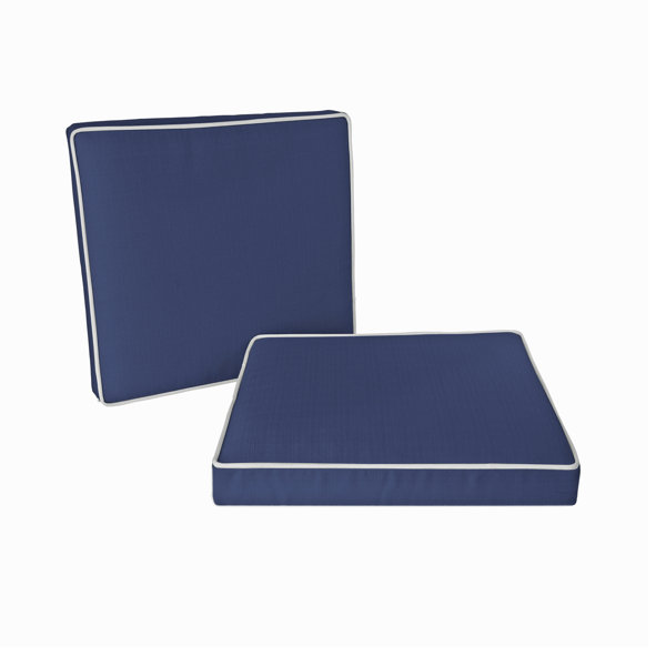 Charlton Home® Wendin Charlton Home 2 Piece Outdoor Seat Cushion